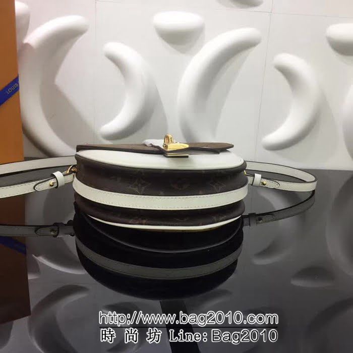 路易威登LV頂級原單 2018新品CHANTILLY LOCK 手袋M43645黃花 YDH1725